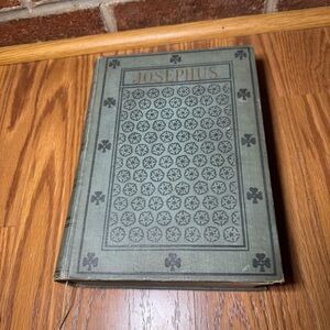 The Works of Flavius Josephus Standard Edition Green Hardcover VTG Book History